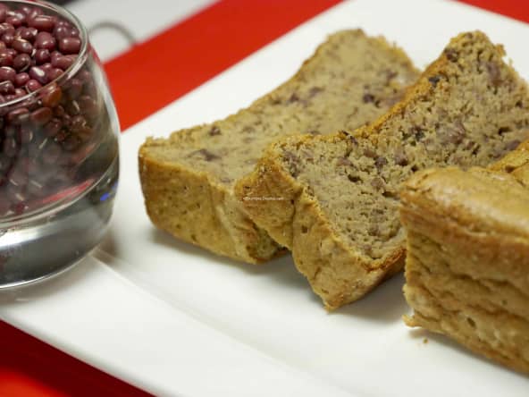 Cake moelleux et sucré aux haricots rouges