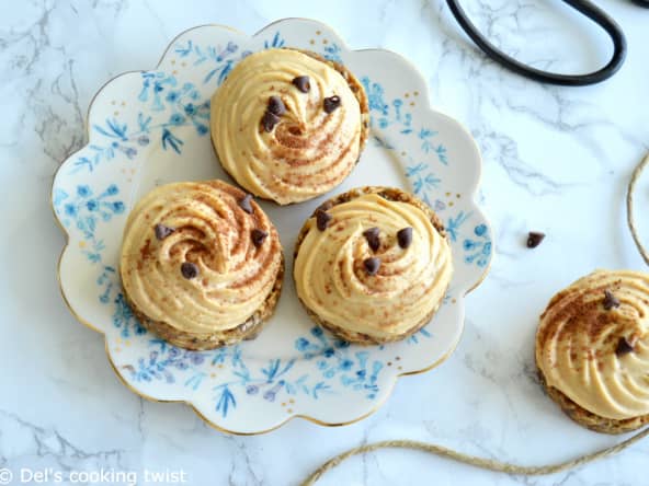 Mini pies "healthy" au beurre de cacahuète