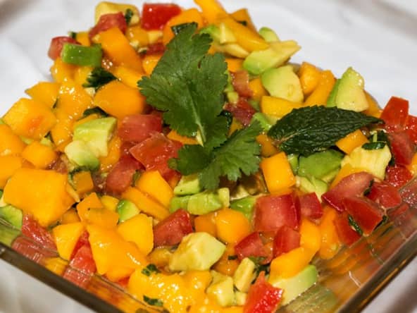 Salsa à la mangue