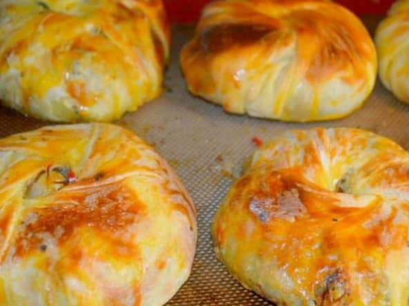 Crêpes farcies aux crevettes