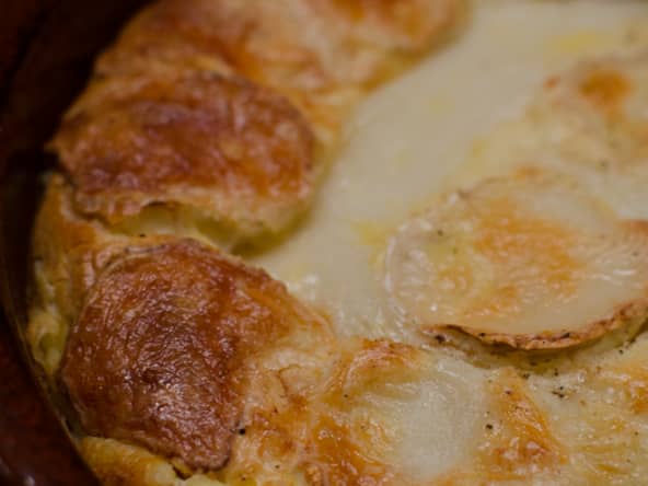 Clafoutis au chèvre
