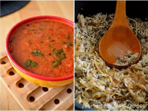 Kosheri de Yotam Ottolenghi et sa sauce tomate