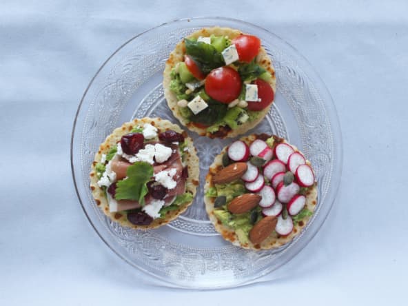 Tartines à l’avocat