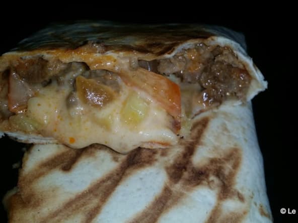 Tacos lyonnais à la sauce gruyère