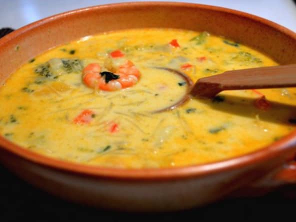 Soupe de crevettes