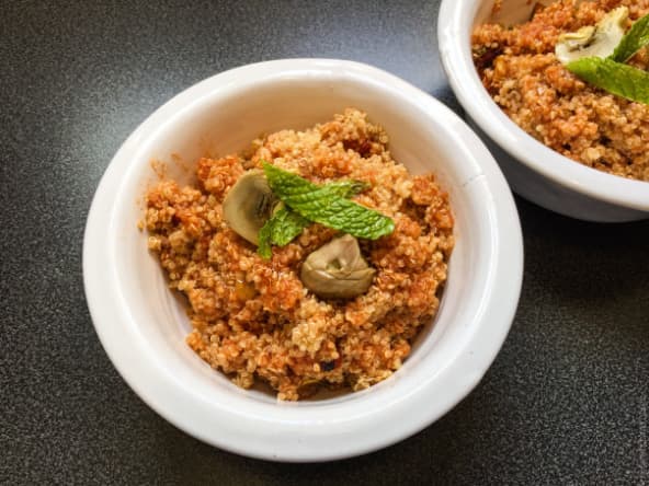 Quinoa du retour de Sicile