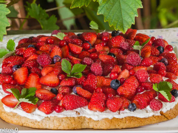 Shortcake à la ricotta et aux fruits rouges