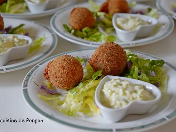 Cromesquis de lentilles épicées