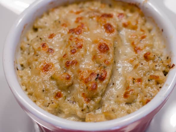 Aubergines gratinées