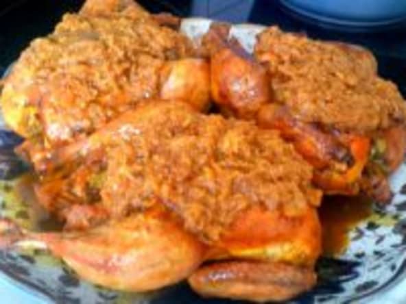 Poulet aux Amandes à la marocaine