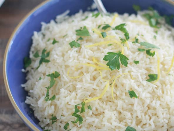 Riz au citron