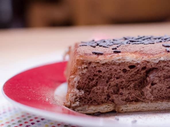 Charlotte au chocolat et aux petits beurres