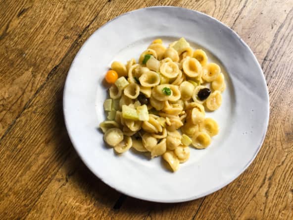 Orecchiette aux courgettes