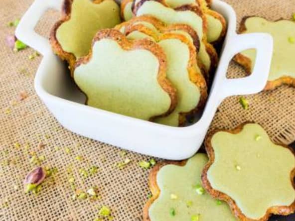 Galettes à la pistache