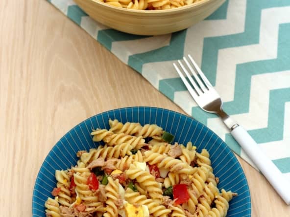 Salade de pâtes composée