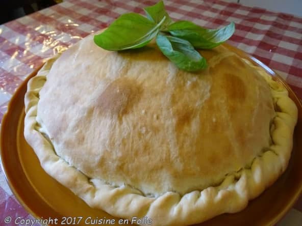 Pizza soufflée