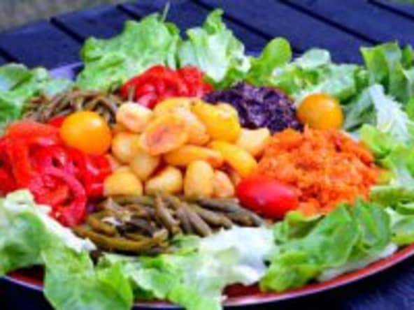 Salade composée Marocaine