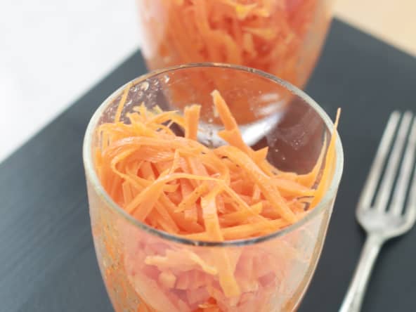 Salade de carottes râpées classique