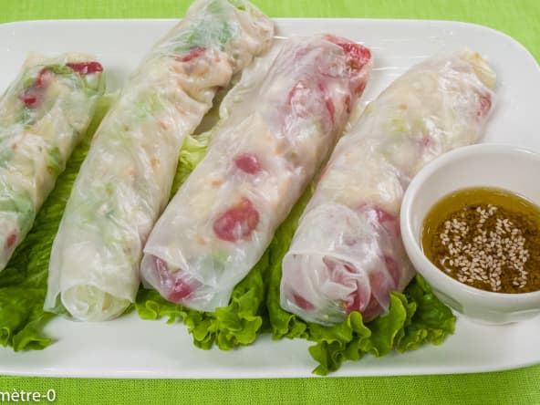 Rouleaux de printemps à la grecque