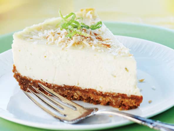 Cheesecake noix de coco et combava