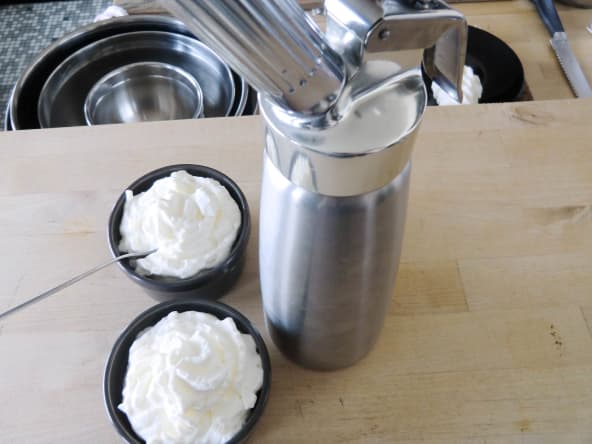 La chantilly au siphon