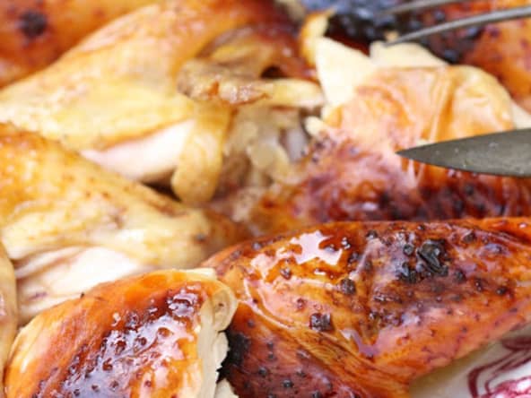 Poulet laqué chinois super simple