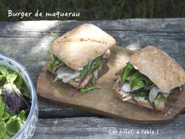 Burger de maquereaux