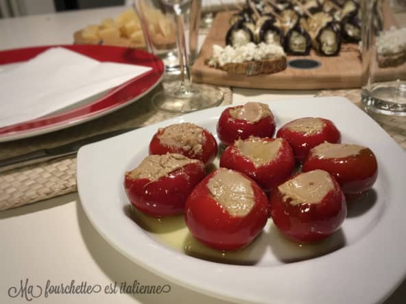 Peperoni ripieni al tonno