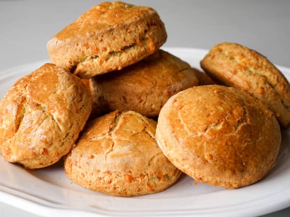 Scones moutarde et mimolette