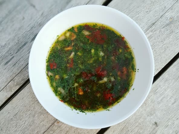Sauce vierge à ma façon
