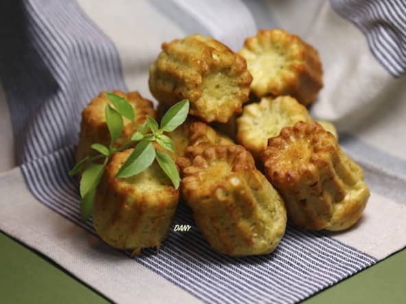 Cannelés au pesto