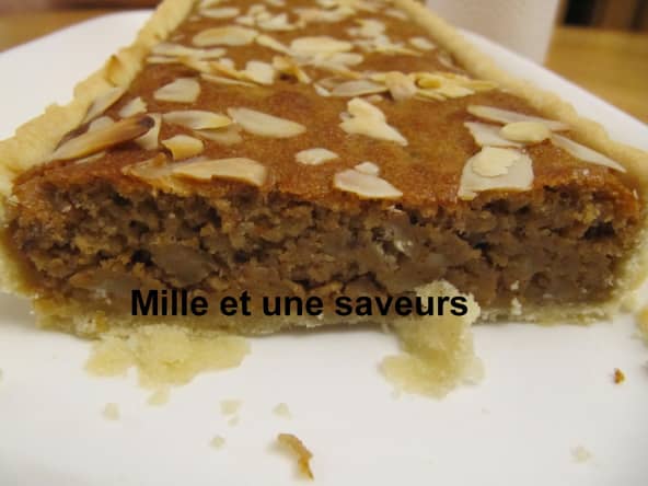 Tarte aux châtaignes fraîches
