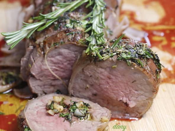 Filet de boeuf aux herbes