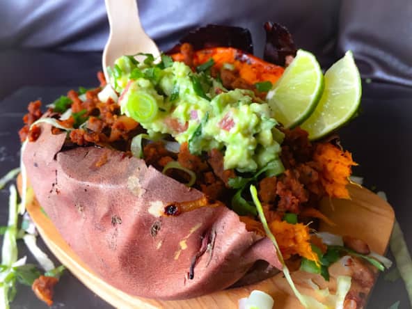 Taco de patate douce