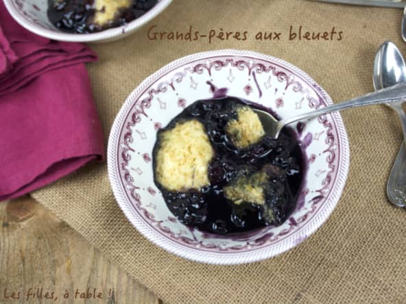 Grands-pères aux bleuets