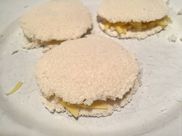 Mini sandwiches  de tapioca