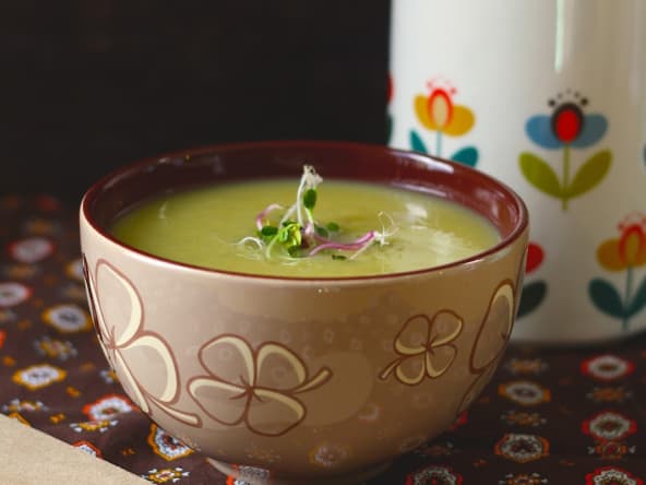 Velouté poireaux pommes de terre