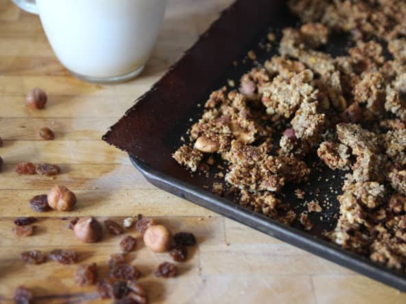 Granola protéiné sans sucre ajouté