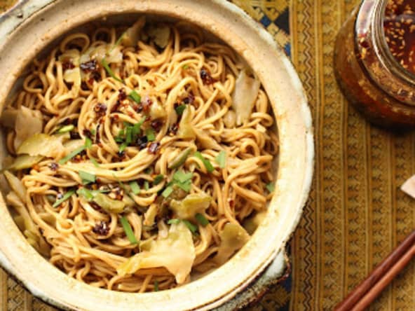 Nouilles Wuhan à la sauce sésame