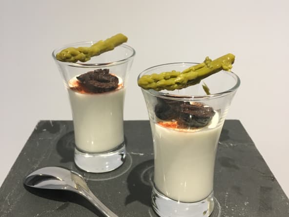 Panna cotta de chèvre