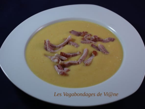 Velouté chou-fleur et carottes