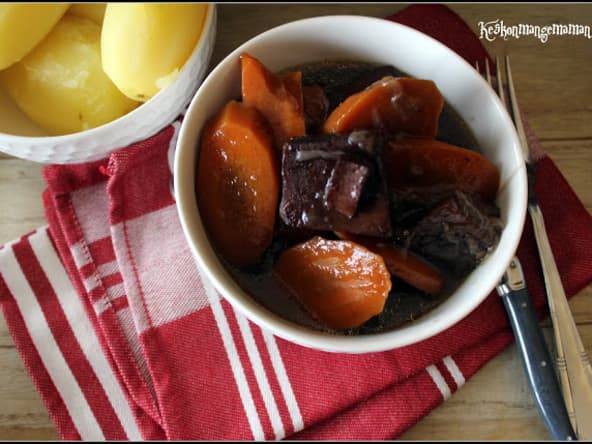 Bourguignon de seitan