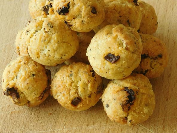 Cookies Balls aux tomates séchées
