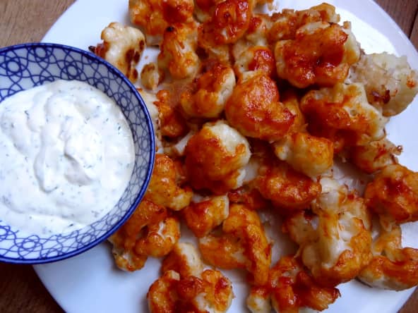 Chou fleur au ketchup