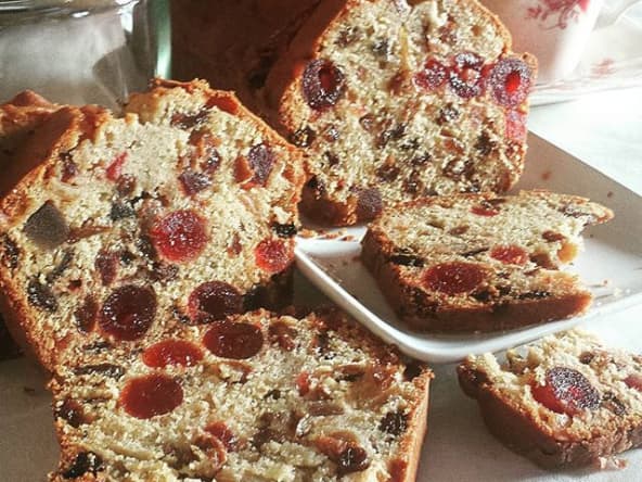 Le cake aux fruits confits de Pierre Hermé