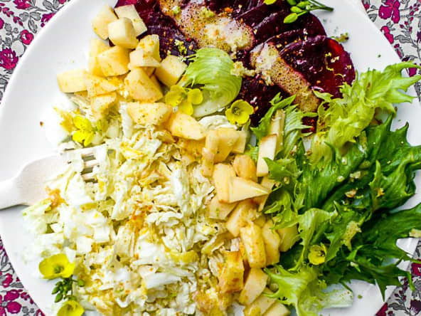 Salade detox au chou chinois
