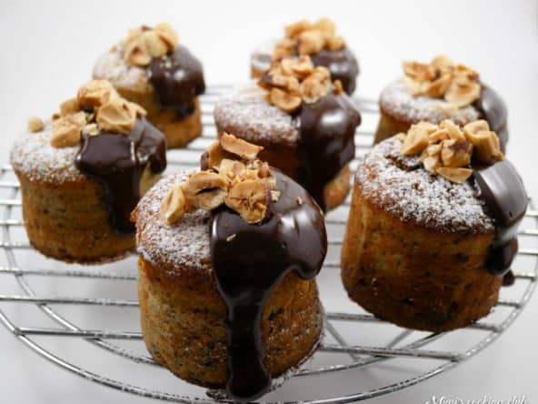 Cakes ricotta noisette d'Ottolenghi