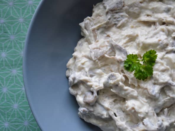 Poule à la crème