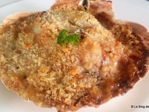 Coquilles Saint-Jacques à la bretonne