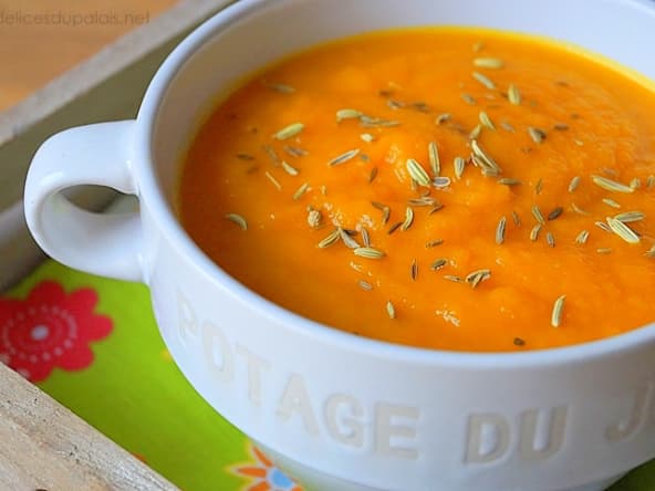 Velouté de carottes facile et rapide